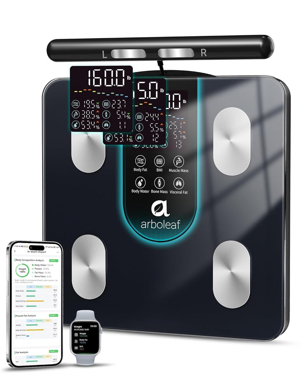 arboleaf Smart Scale for Body Weight