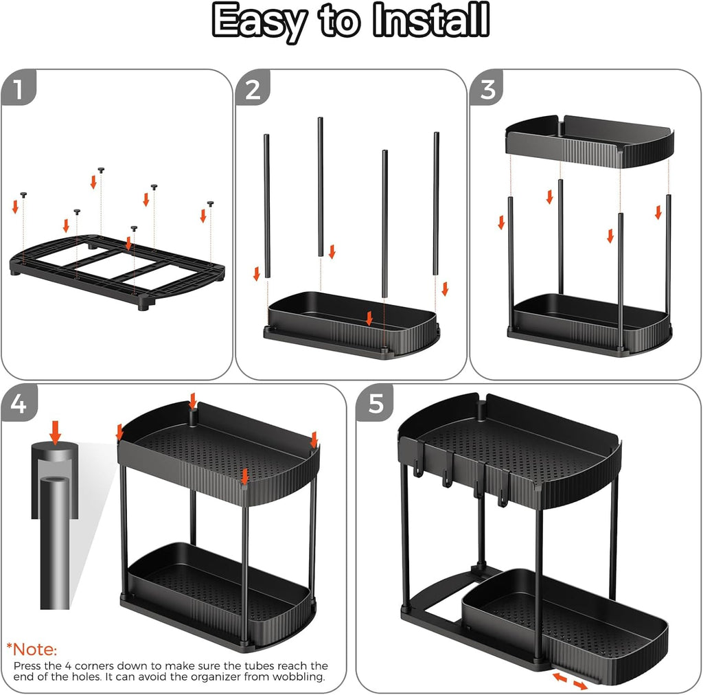 Multi-Purpose Pull-Out Storage Organizers
