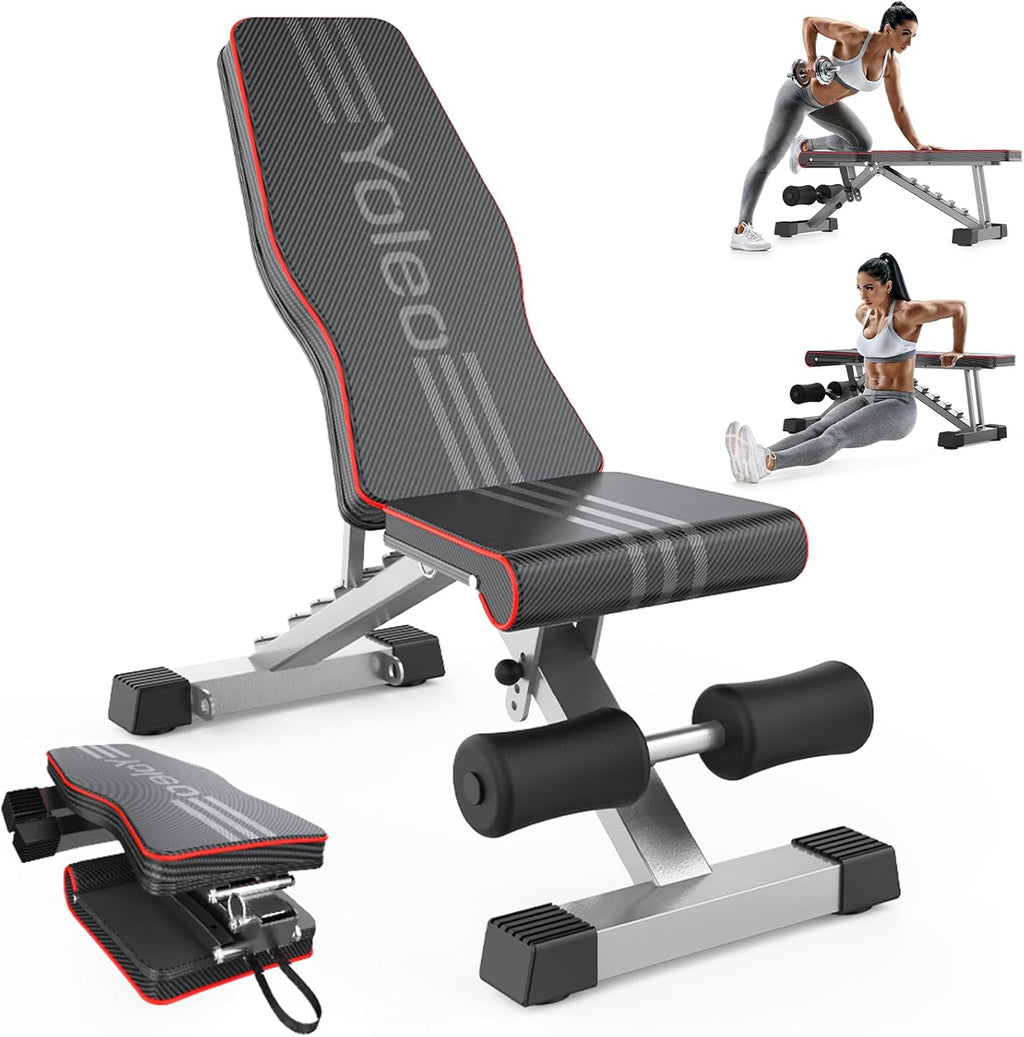 Adjustable Weight Bench for Full Body Workout