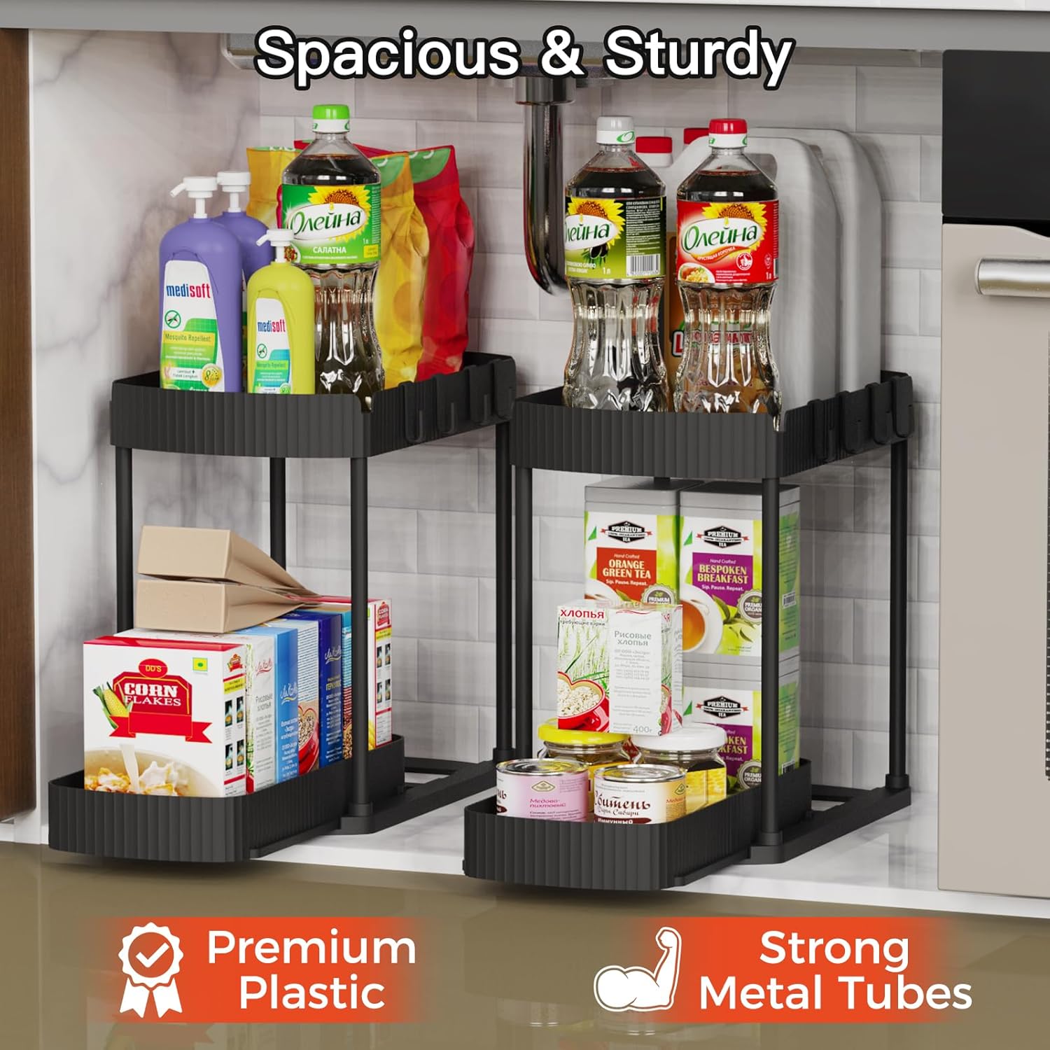 Multi-Purpose Pull-Out Storage Organizers