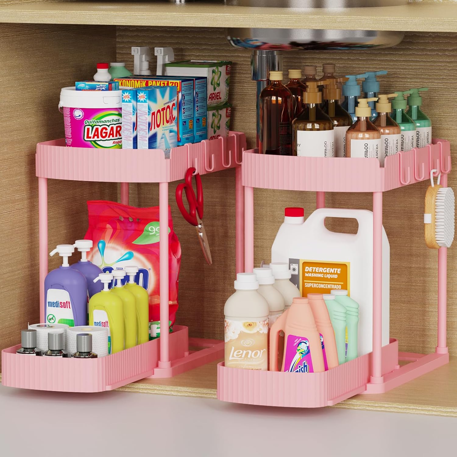Multi-Purpose Pull-Out Storage Organizers