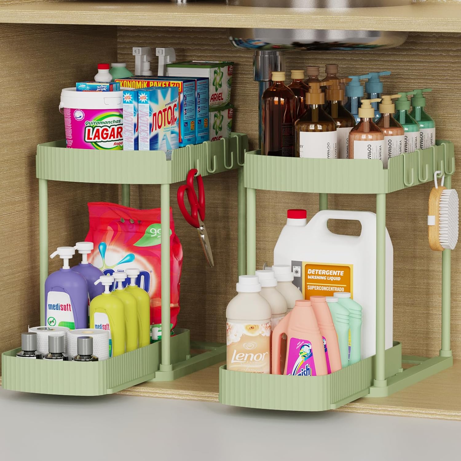 Multi-Purpose Pull-Out Storage Organizers