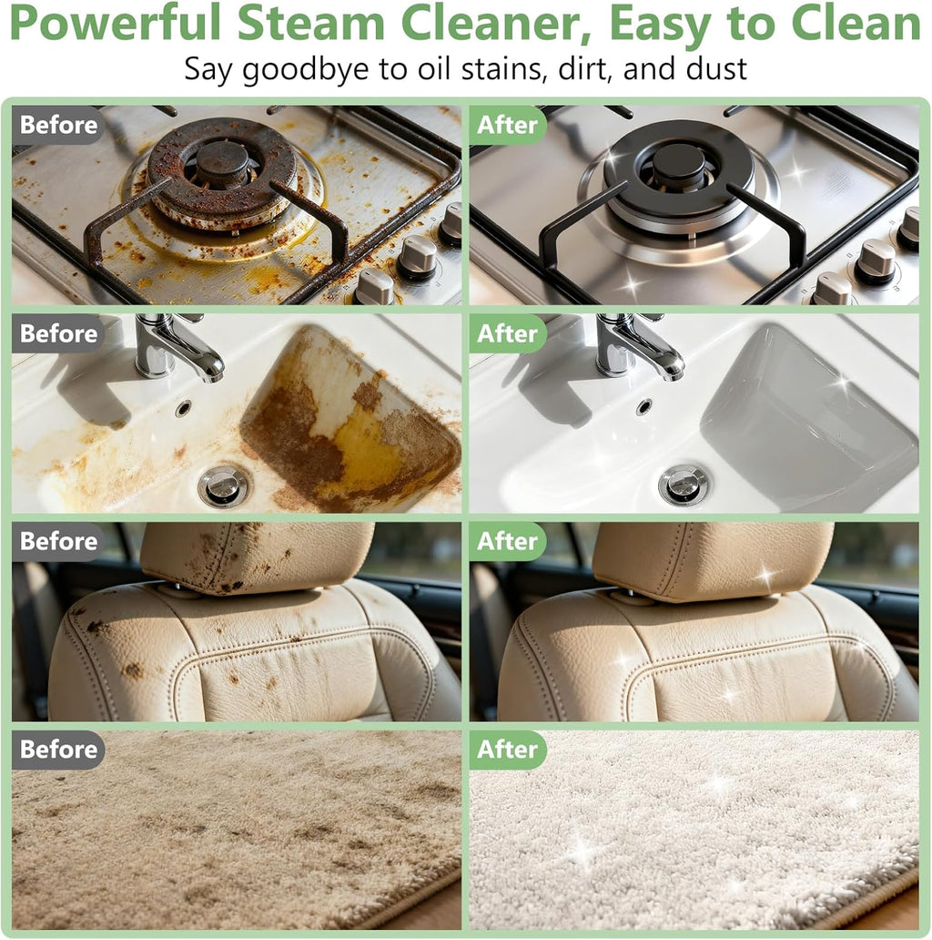Portable Steamer for Cleaning with 16pcs Accessories
